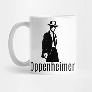 Art illustration  of Oppenheimer Mug